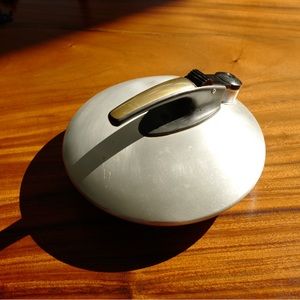 1960s Atomic Age UFO Teapot MCM Vintage Retro, Brass, Plas’, & Aluminum